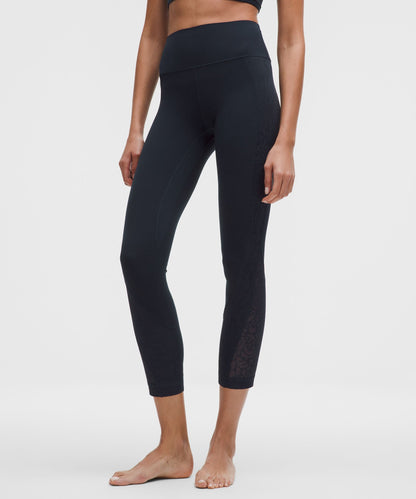 Lululemon Women's Paisley Lace Overlay Tight 25"