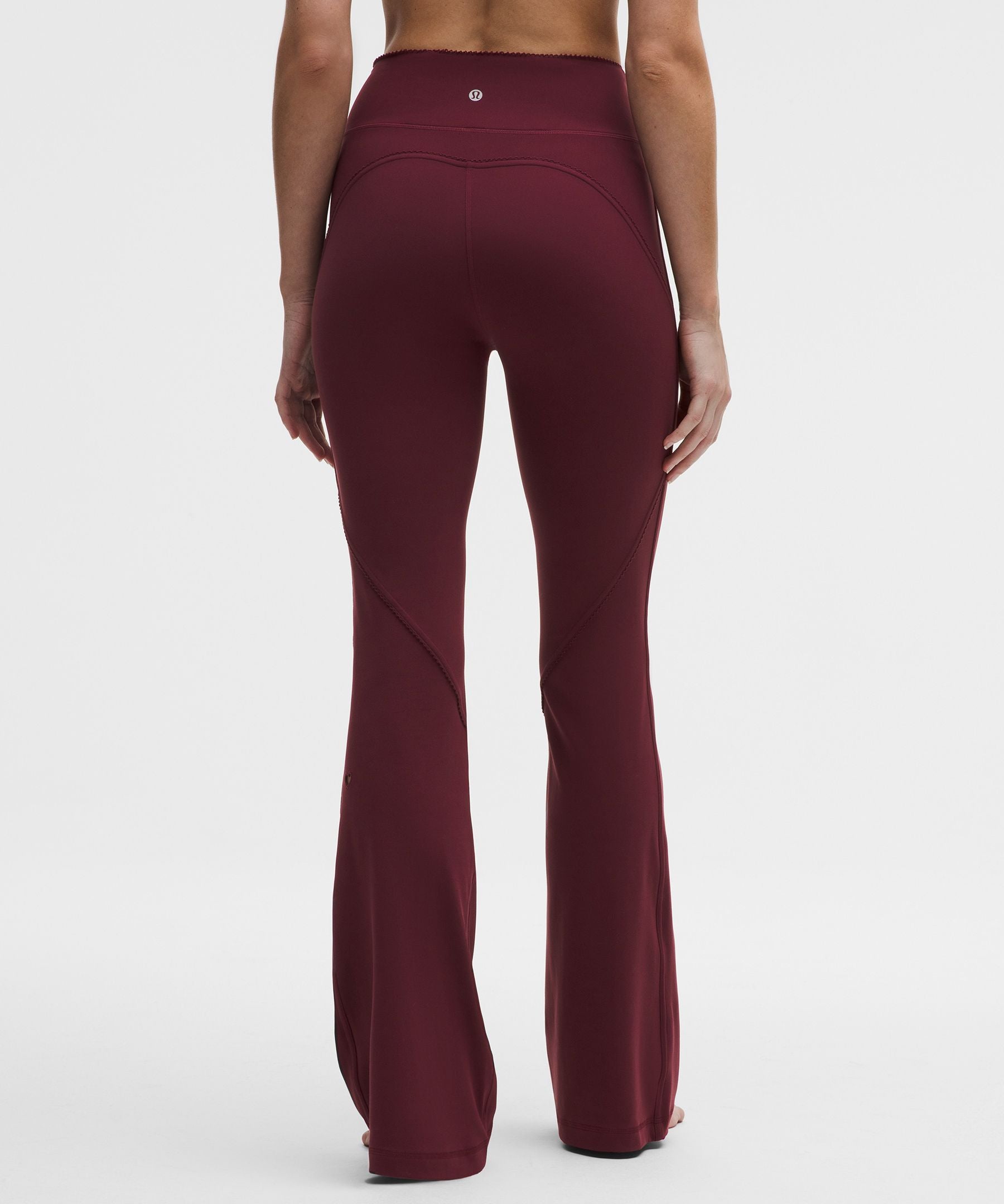 Lululemon Women's Groove No Line High-Rise Flared Pant *Heart
