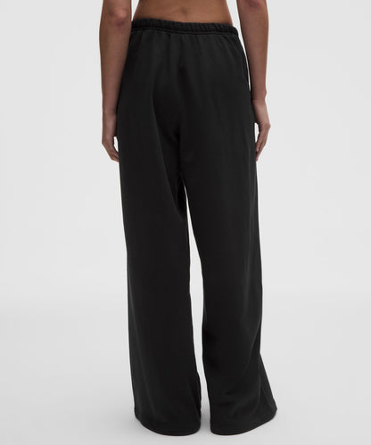 Lululemon French Terry Mid-Rise Wide-Leg Pant