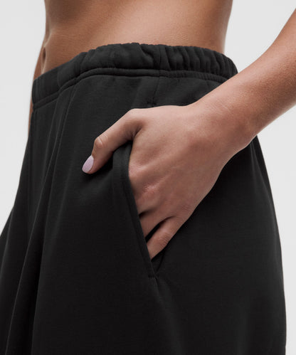Lululemon French Terry Mid-Rise Wide-Leg Pant