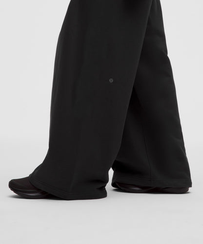 Lululemon French Terry Mid-Rise Wide-Leg Pant