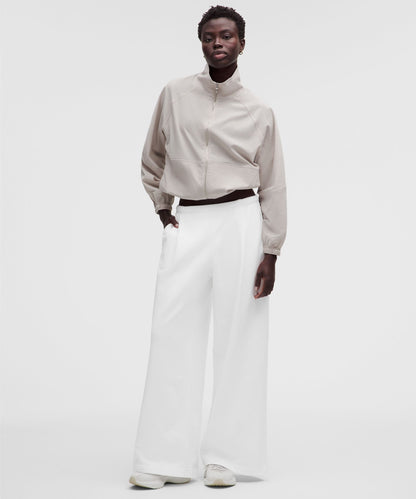 Lululemon French Terry Mid-Rise Wide-Leg Pant