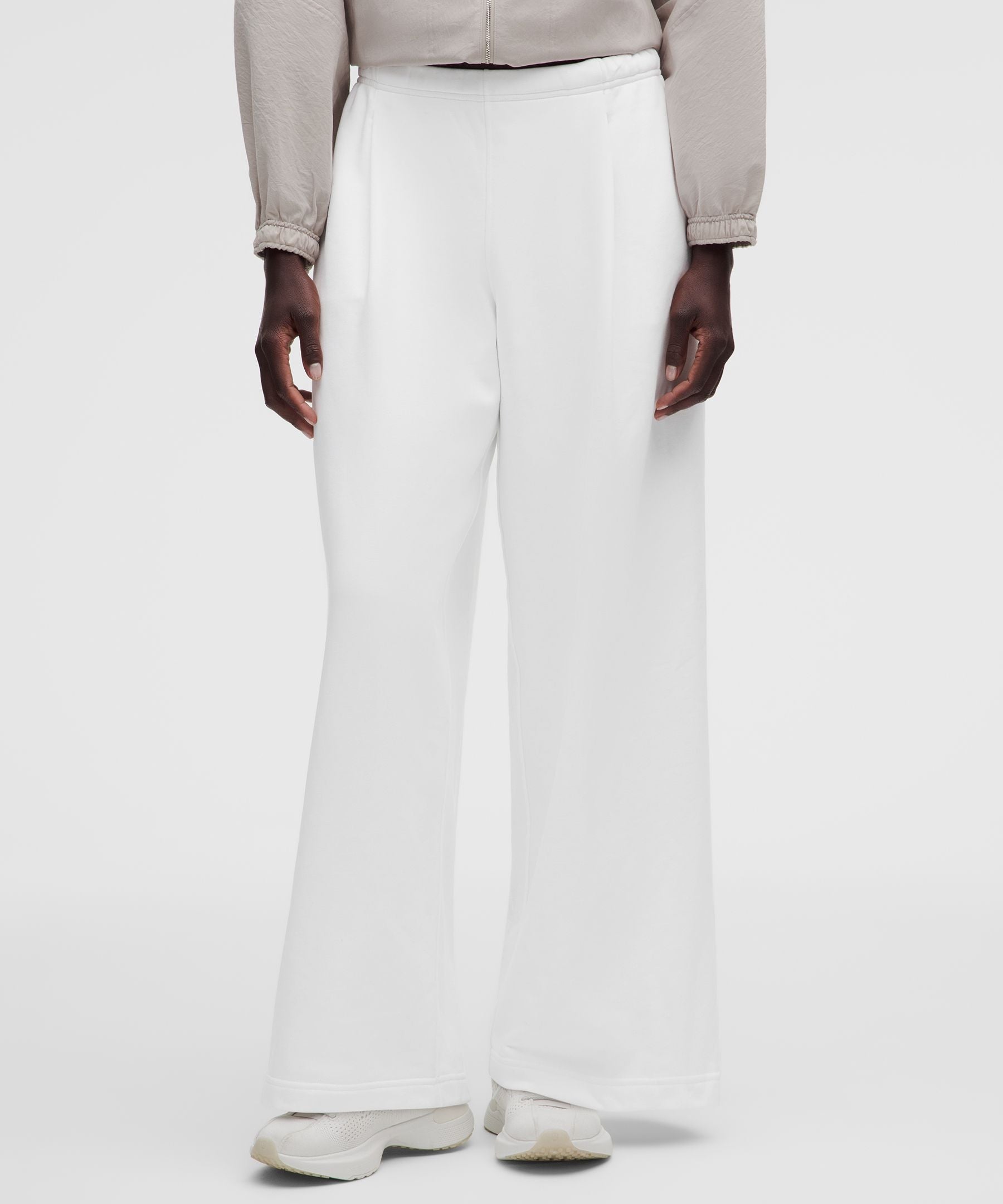 Lululemon French Terry Mid-Rise Wide-Leg Pant