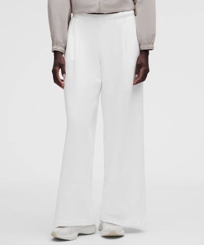 Lululemon French Terry Mid-Rise Wide-Leg Pant