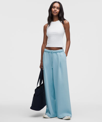 Lululemon French Terry Mid-Rise Wide-Leg Pant