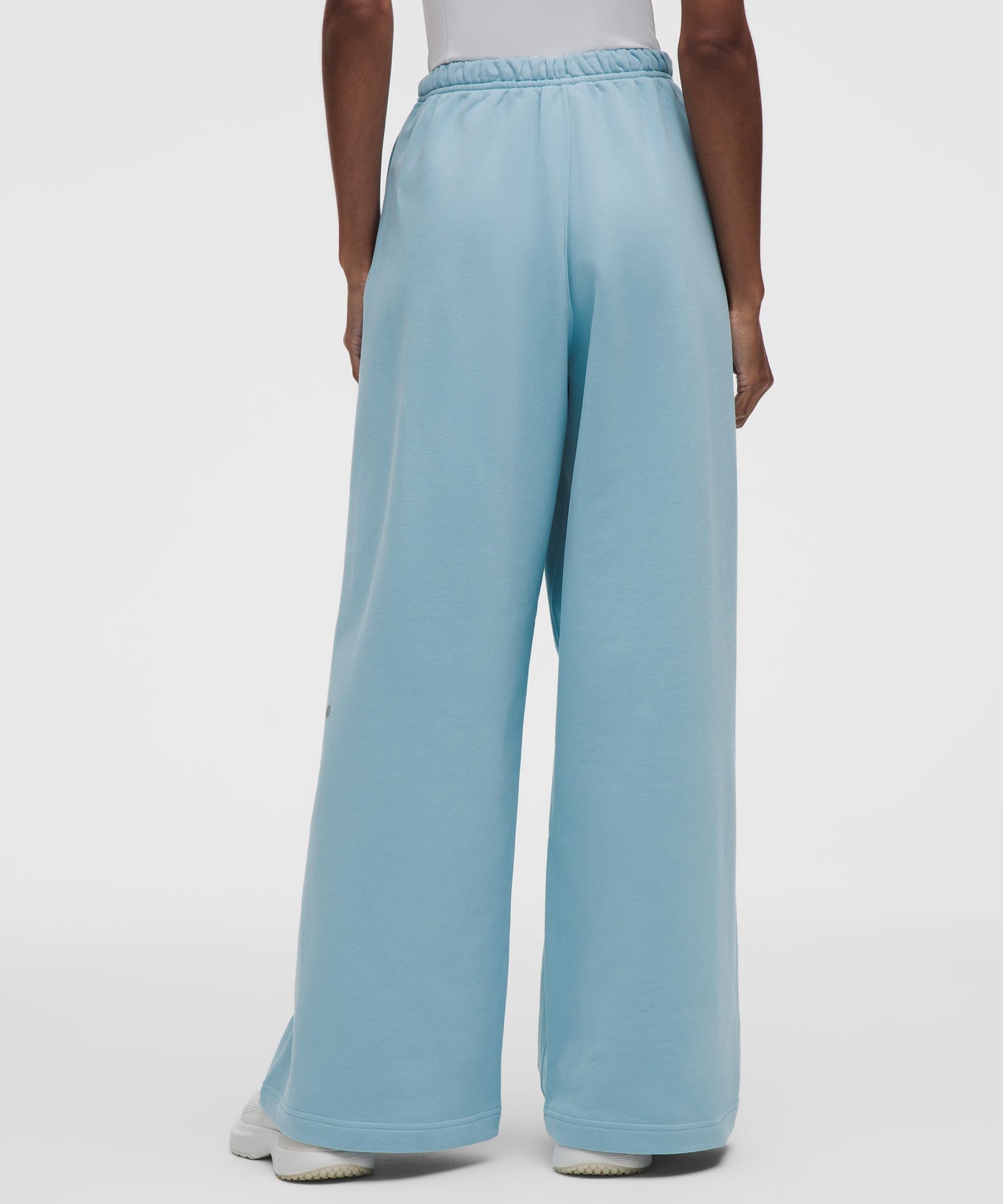 Lululemon French Terry Mid-Rise Wide-Leg Pant