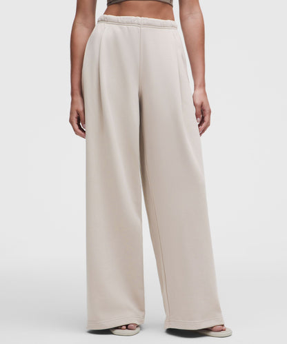 Lululemon French Terry Mid-Rise Wide-Leg Pant
