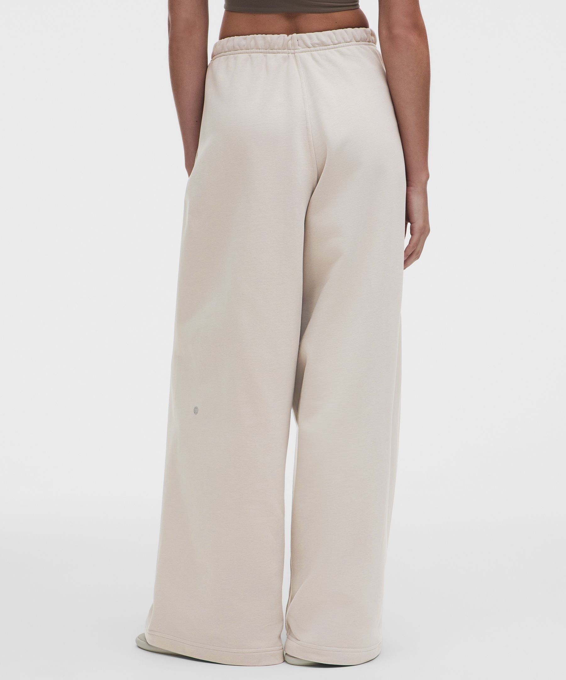 Lululemon French Terry Mid-Rise Wide-Leg Pant