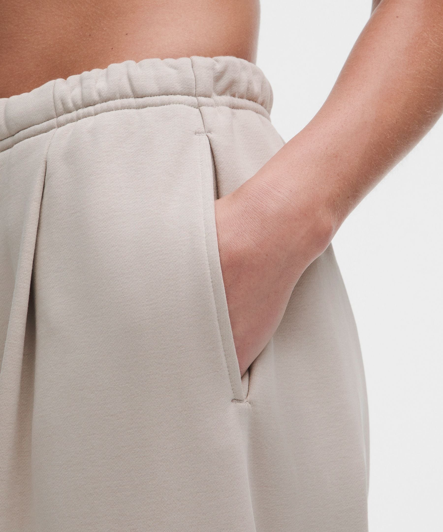 Lululemon French Terry Mid-Rise Wide-Leg Pant