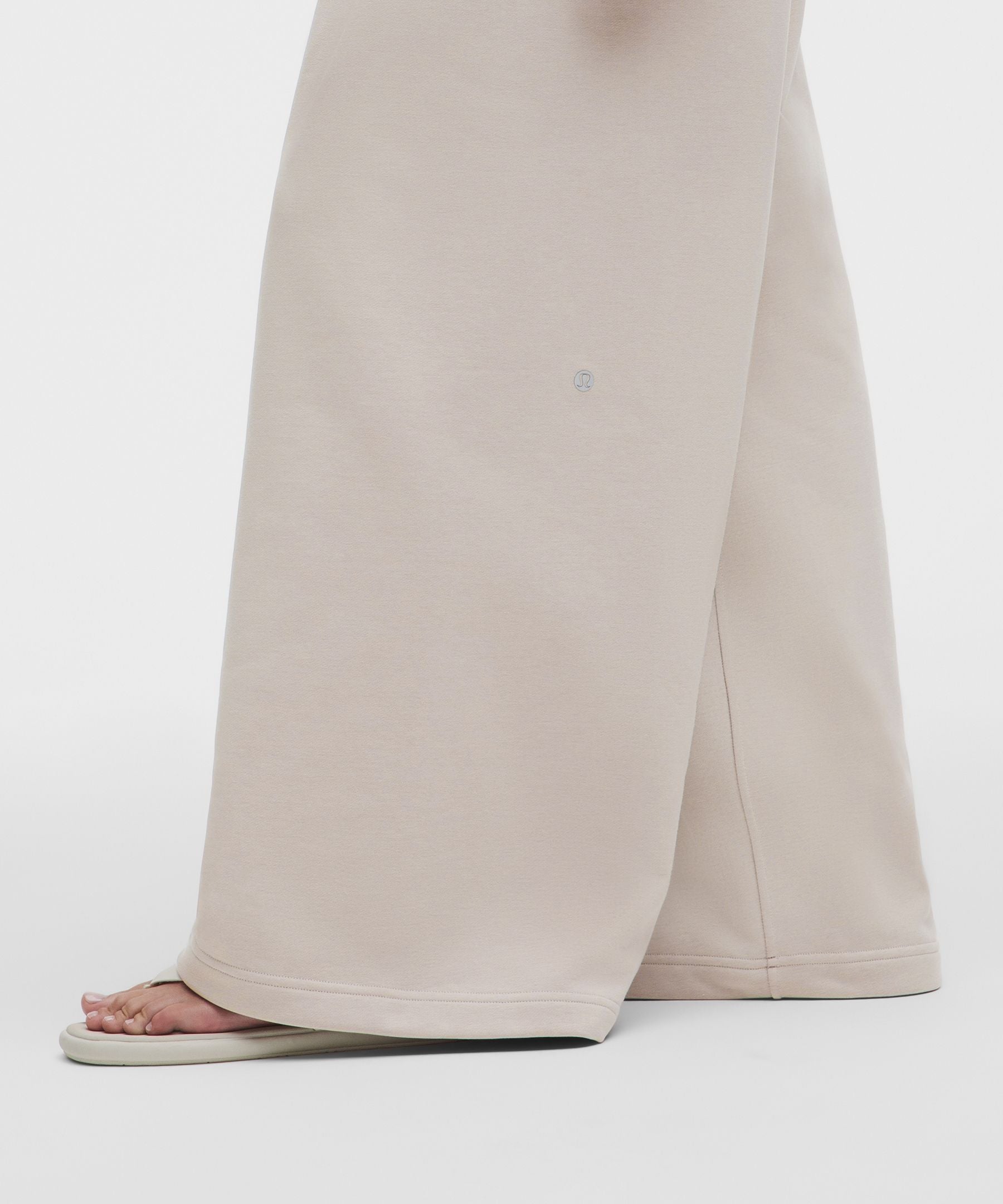 Lululemon French Terry Mid-Rise Wide-Leg Pant