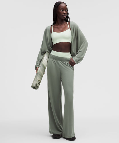 Lululemon BeCalm Mid-Rise Wide-Leg Pant *Updated Fabric