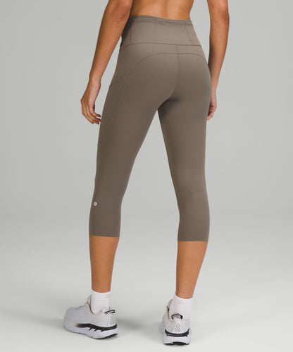 Lululemon Fast and Free High-Rise Crop 19" *7 Pocket