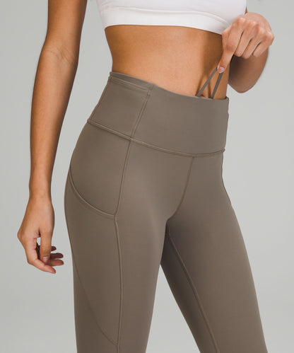 Lululemon Fast and Free High-Rise Crop 19" *7 Pocket