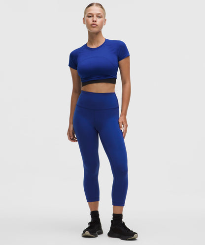 Lululemon Women's Wunder Train High-Rise Crop 21"