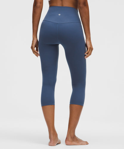 Lululemon lululemon Align High-Rise Crop 21" Blue Twill