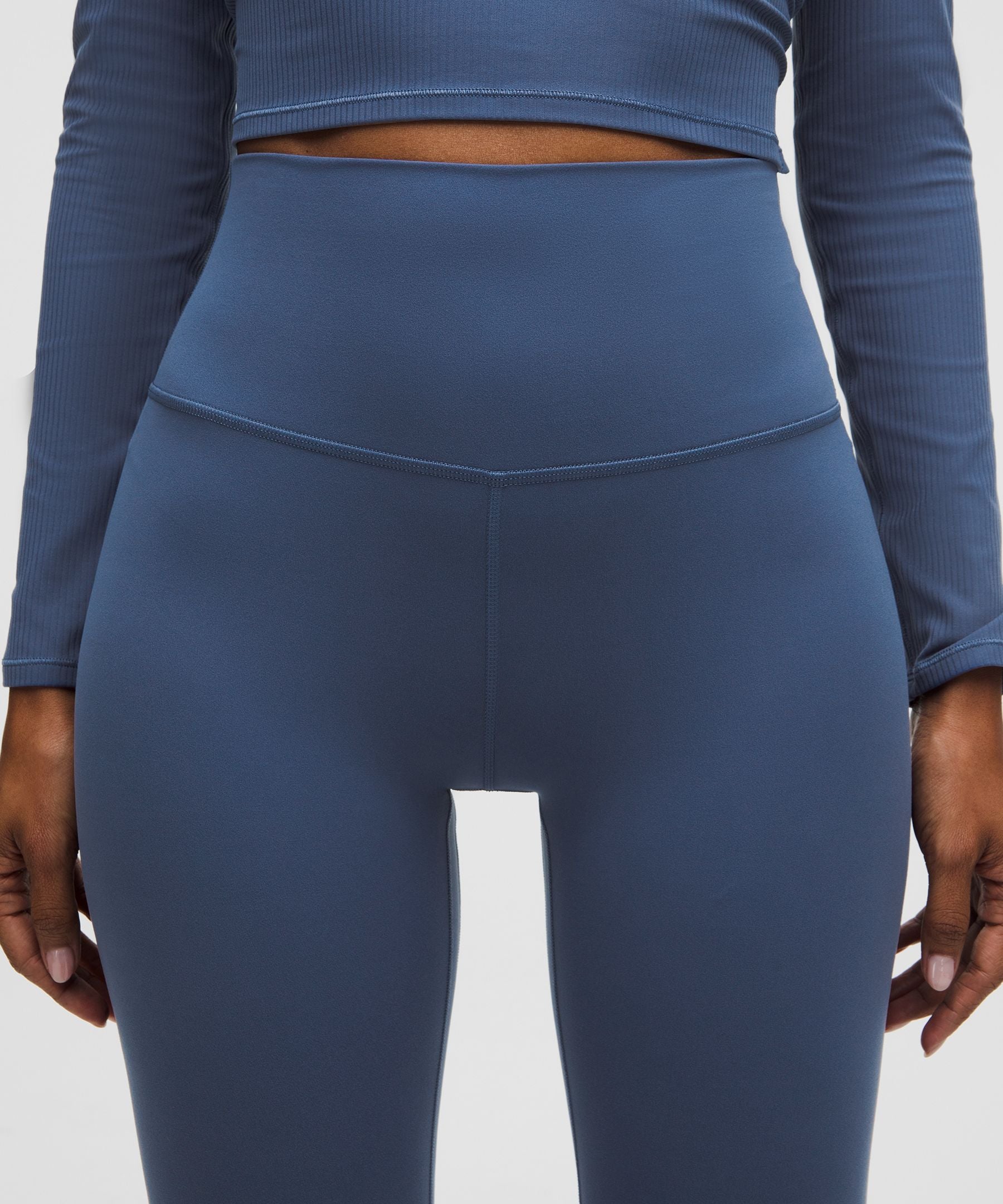 Lululemon lululemon Align High-Rise Crop 21" Blue Twill