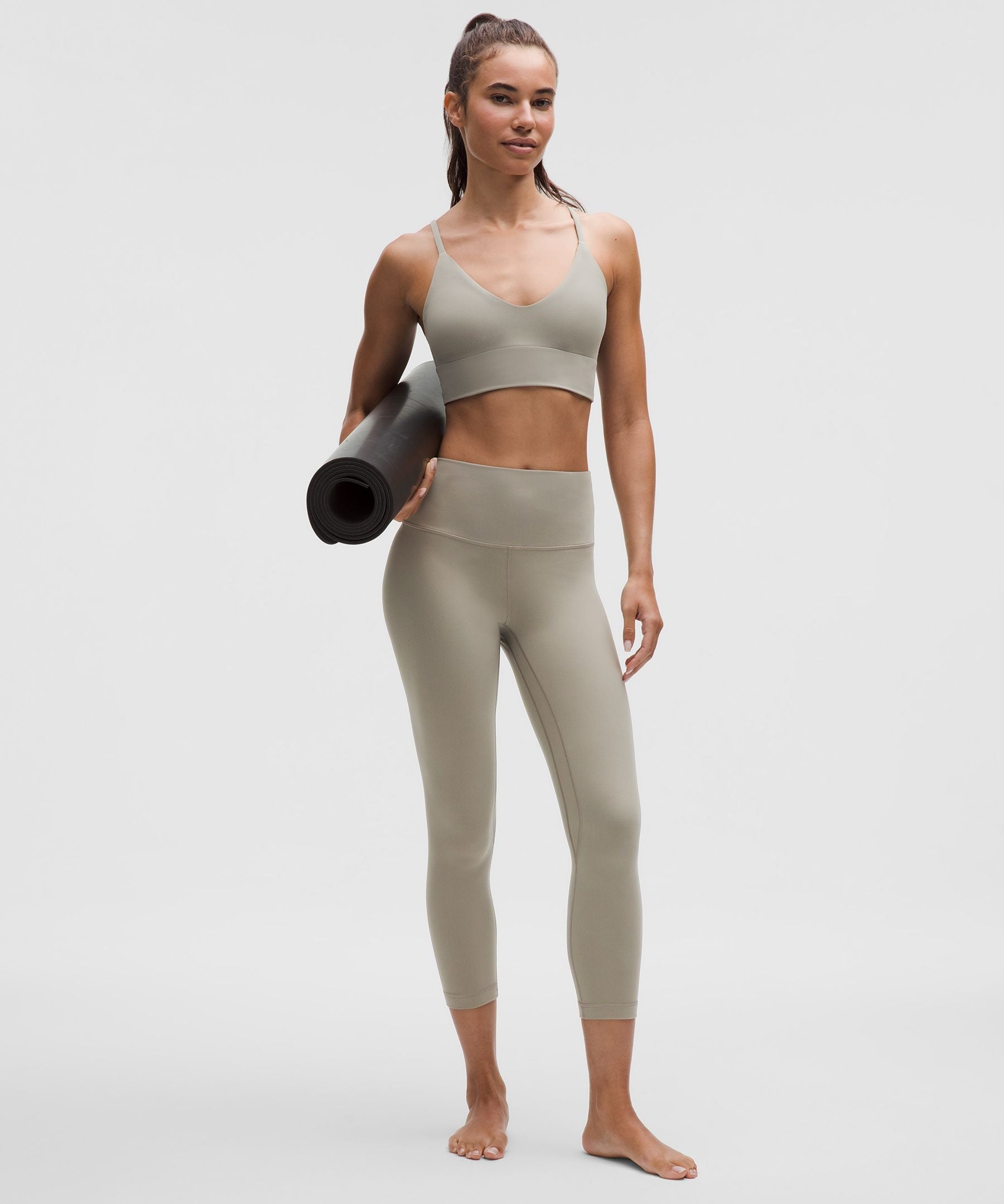 Lululemon lululemon Align High-Rise Crop 23" Warm Ash Grey