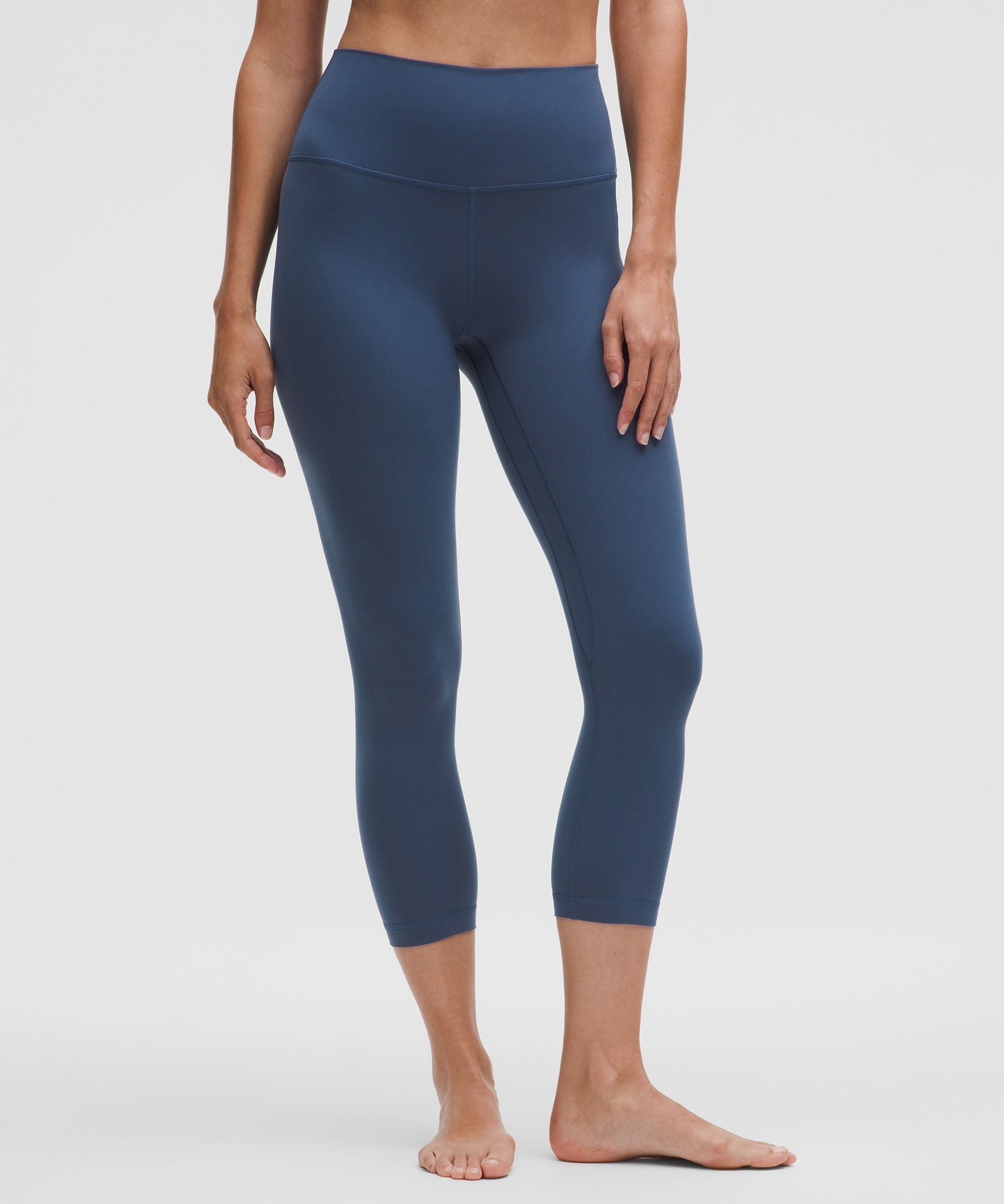 Lululemon lululemon Align High-Rise Crop 23" Blue Twill