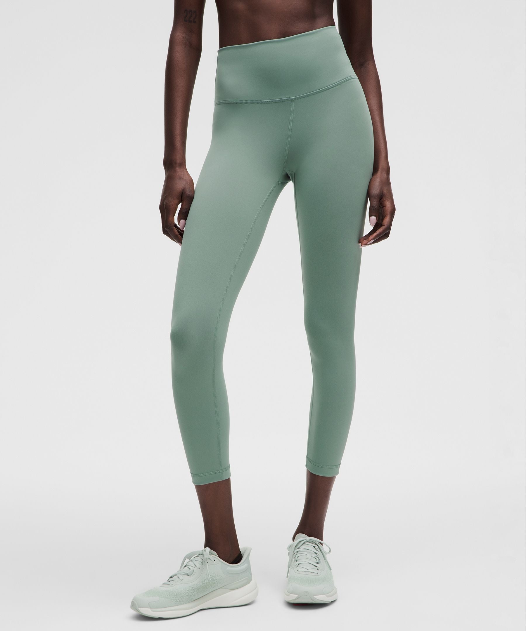 Lululemon Wunder Train High-Rise Crop 23" Crater Blue