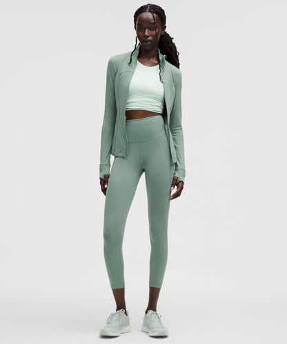 Lululemon Wunder Train High-Rise Crop 23" Crater Blue