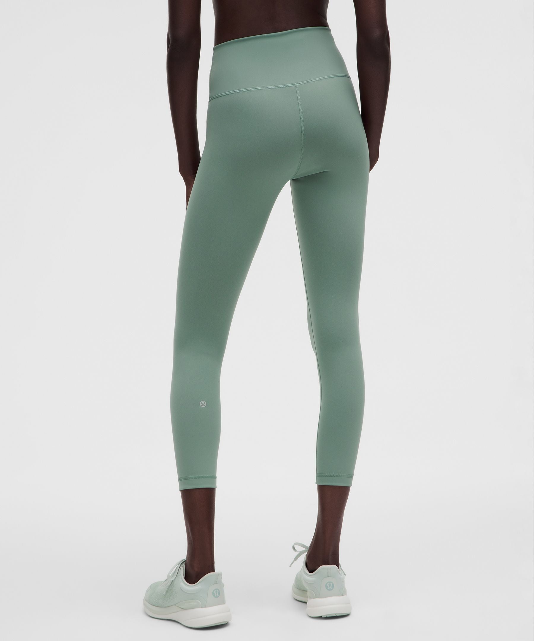 Lululemon Wunder Train High-Rise Crop 23" Crater Blue