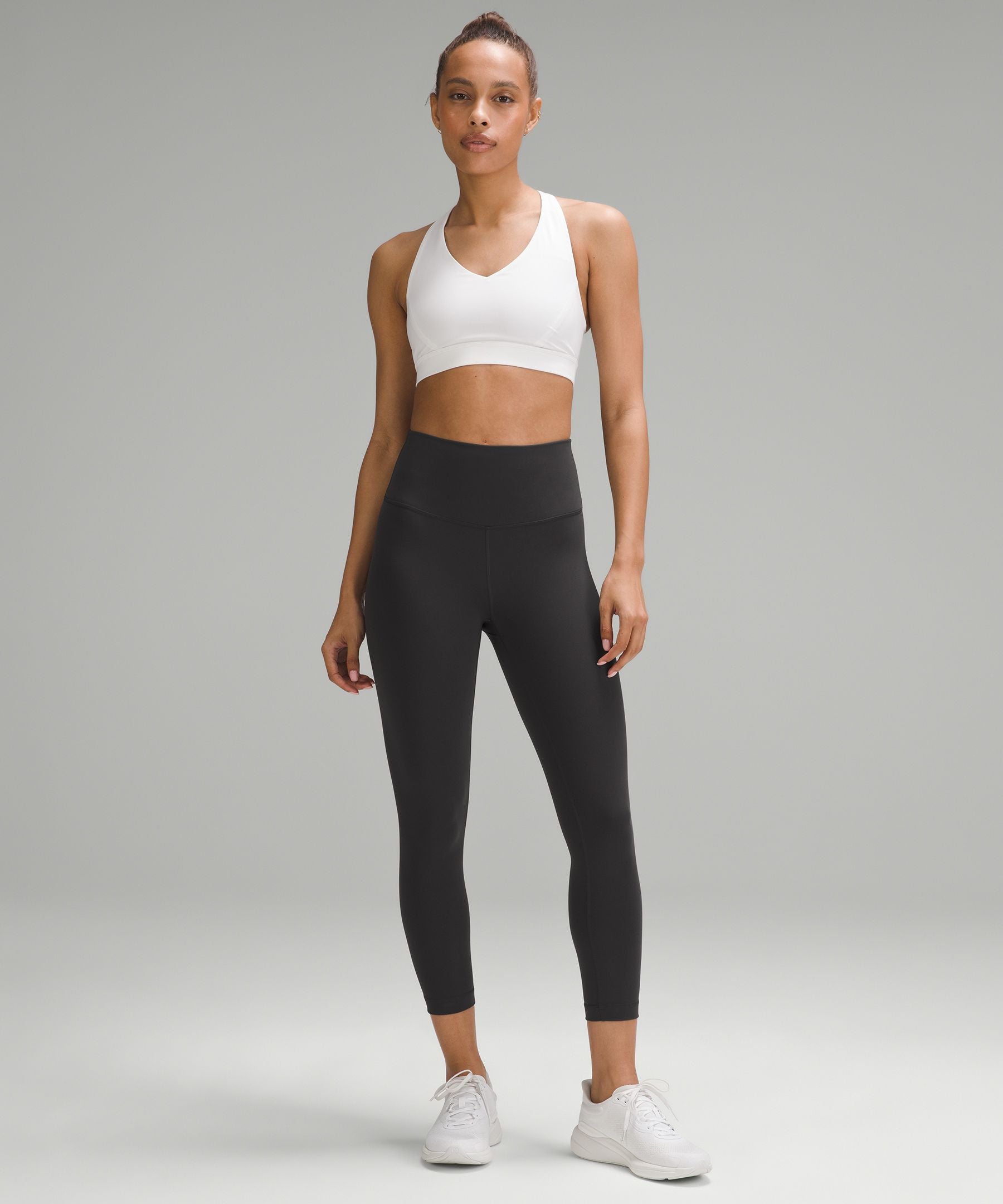 Lululemon Wunder Train High-Rise Crop 23" Graphite Grey