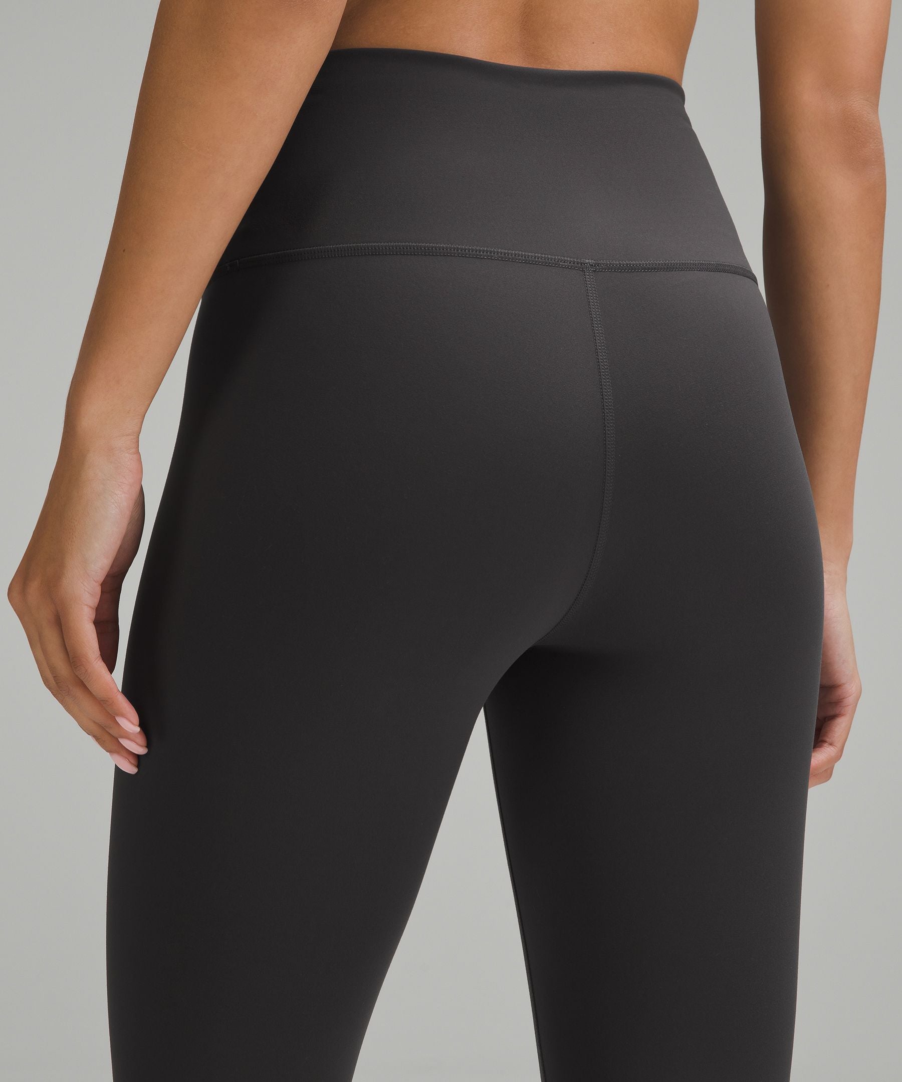 Lululemon Wunder Train High-Rise Crop 23" Graphite Grey