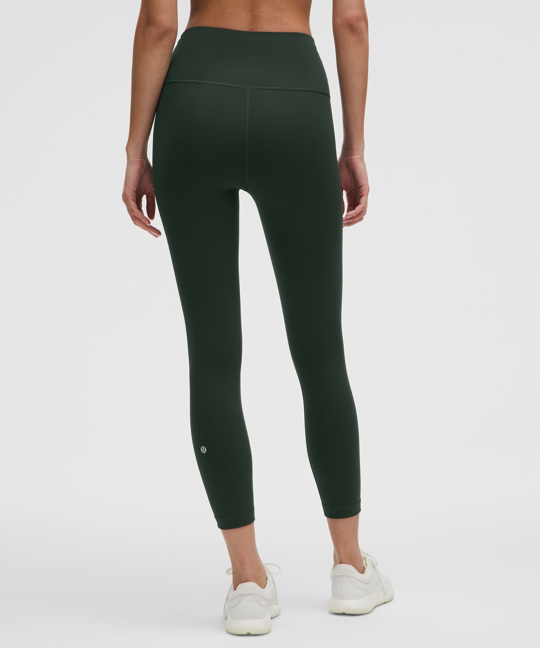 Lululemon Wunder Train High-Rise Crop 23" Rainforest Green