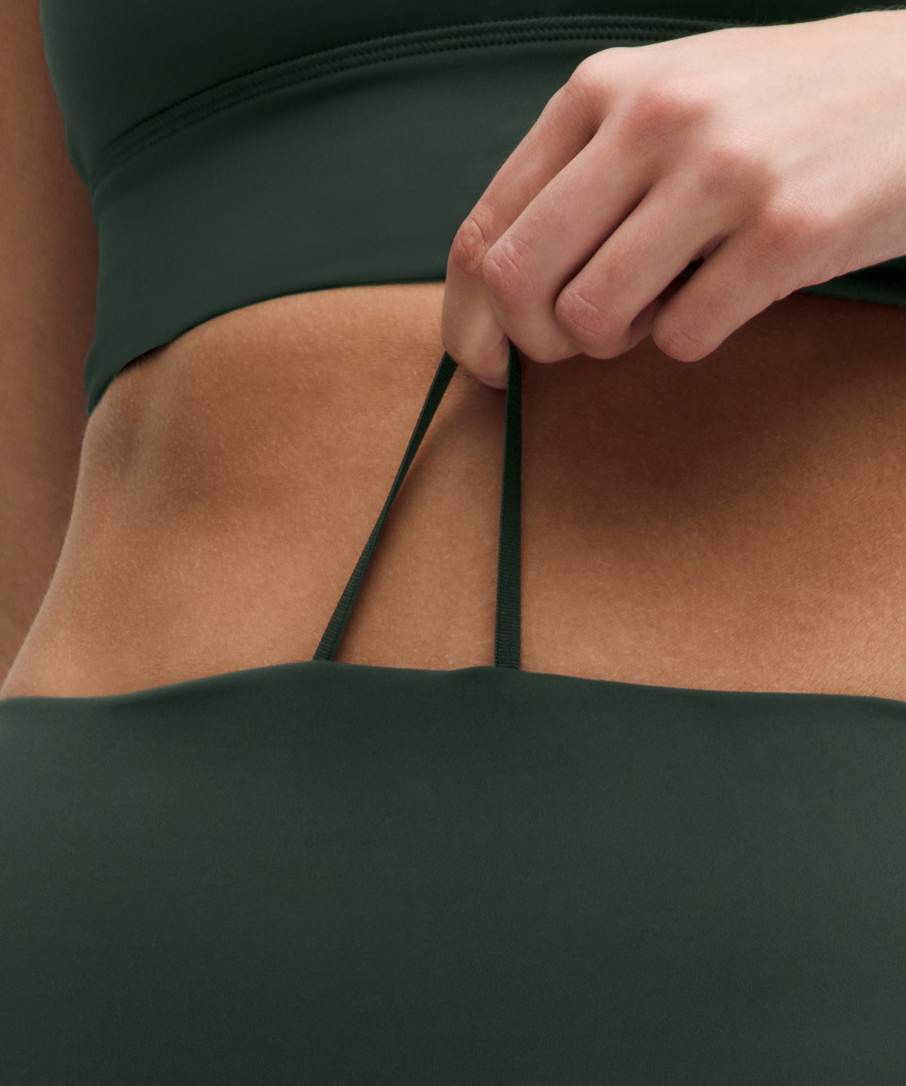 Lululemon Wunder Train High-Rise Crop 23" Rainforest Green