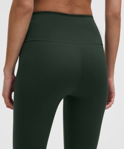 Lululemon Wunder Train High-Rise Crop 23" Rainforest Green