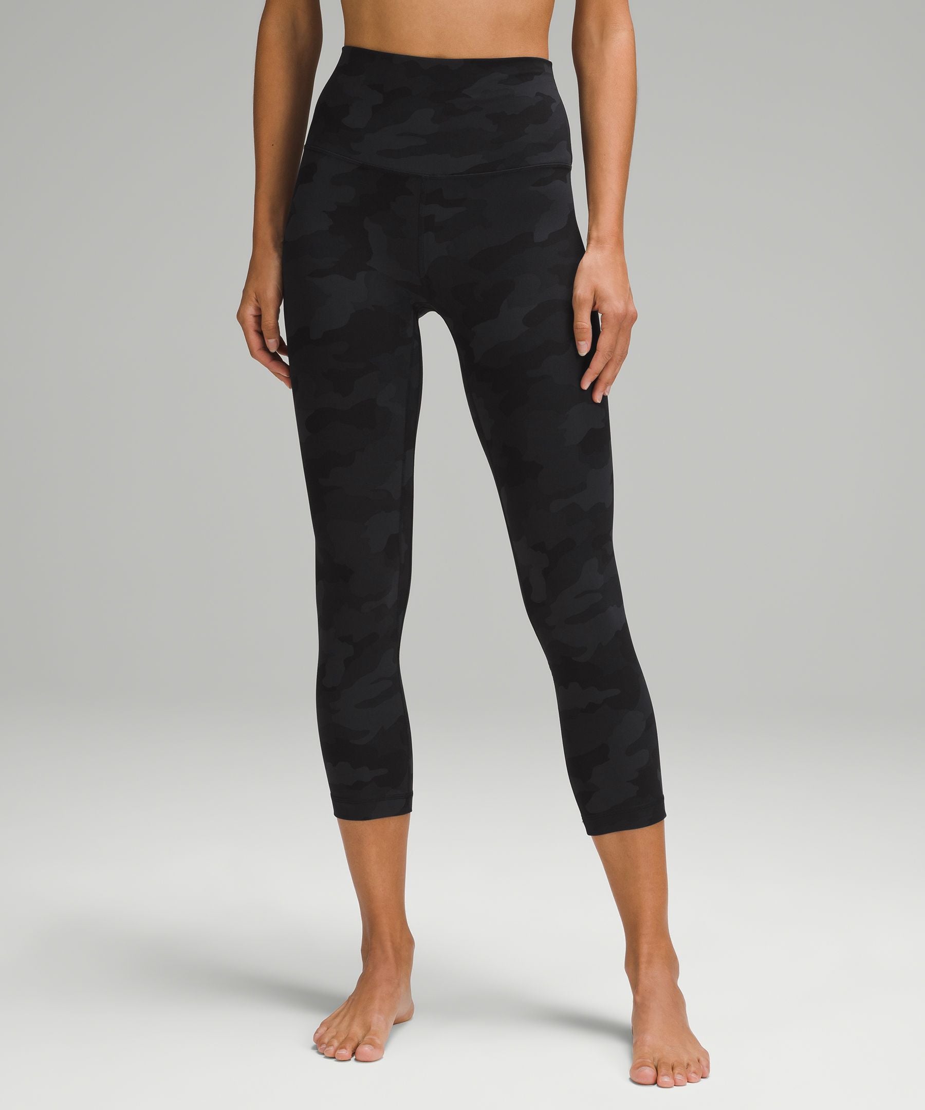 Lululemon lululemon Align High-Rise Crop 21" Heritage 365 Camo Deep Coal Multi