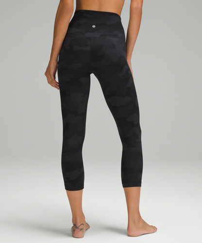 Lululemon lululemon Align High-Rise Crop 21" Heritage 365 Camo Deep Coal Multi