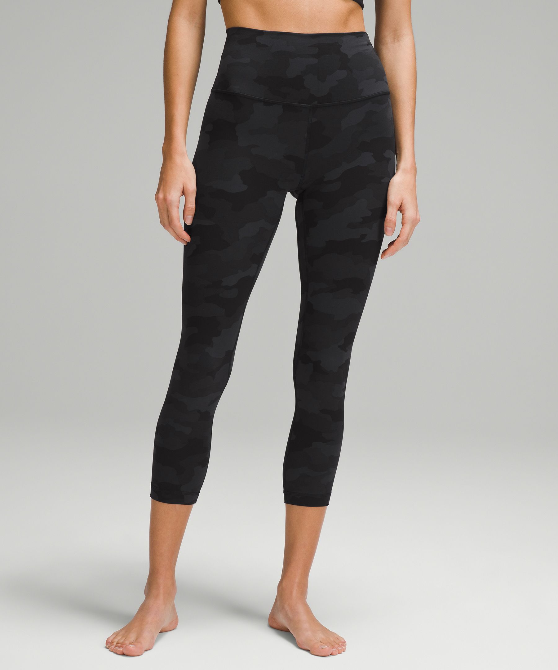 Lululemon lululemon Align High-Rise Crop 23" Heritage 365 Camo Deep Coal Multi
