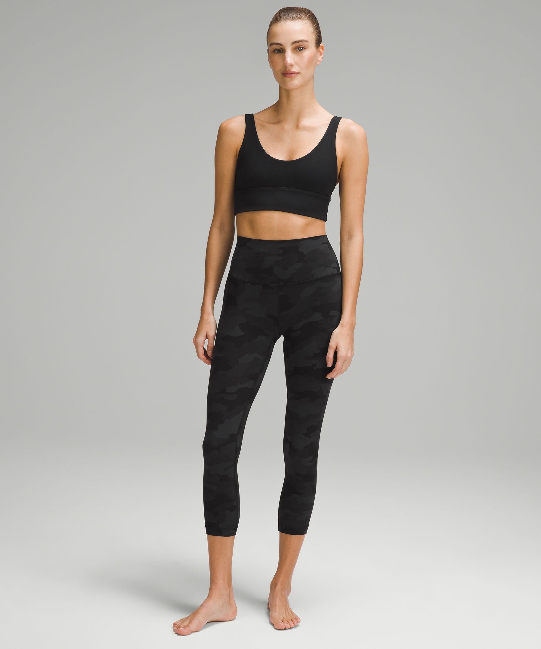 Lululemon lululemon Align High-Rise Crop 23" Heritage 365 Camo Deep Coal Multi