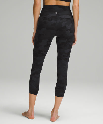 Lululemon lululemon Align High-Rise Crop 23" Heritage 365 Camo Deep Coal Multi