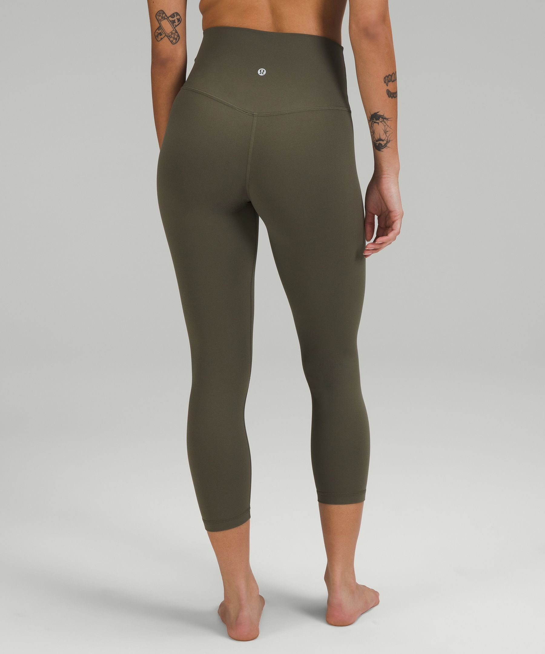 Lululemon lululemon Align High-Rise Crop 23" Army Green