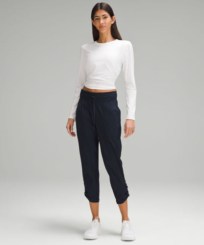 Lululemon Dance Studio Mid-Rise Cropped Pant True Navy