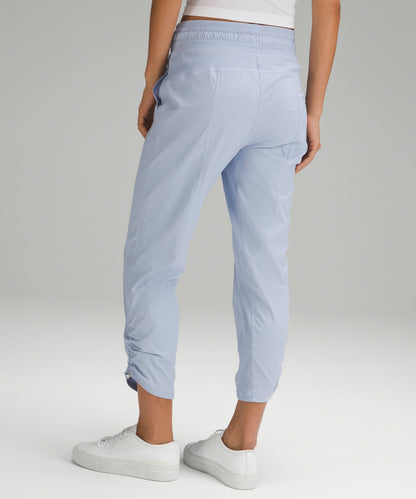 Lululemon Dance Studio Mid-Rise Cropped Pant Blue Linen