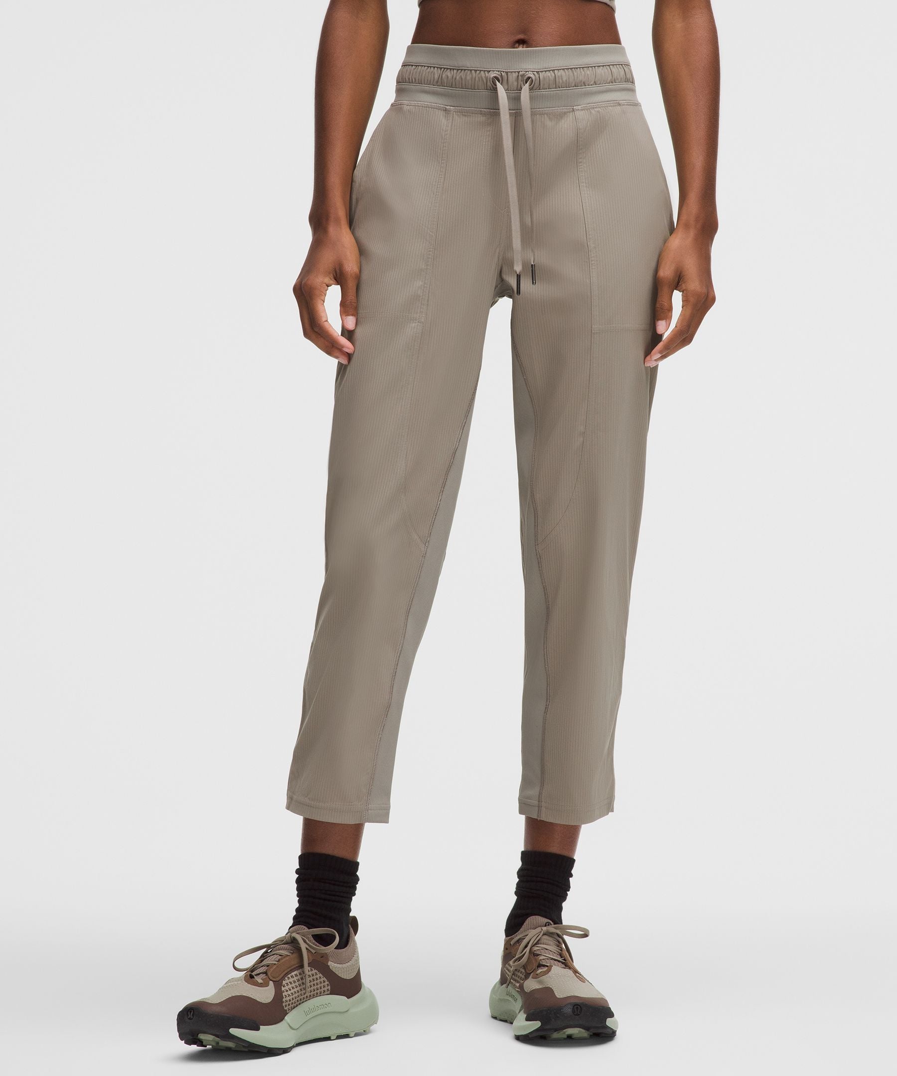 Lululemon Dance Studio Mid-Rise Cropped Pant Warm Ash Grey