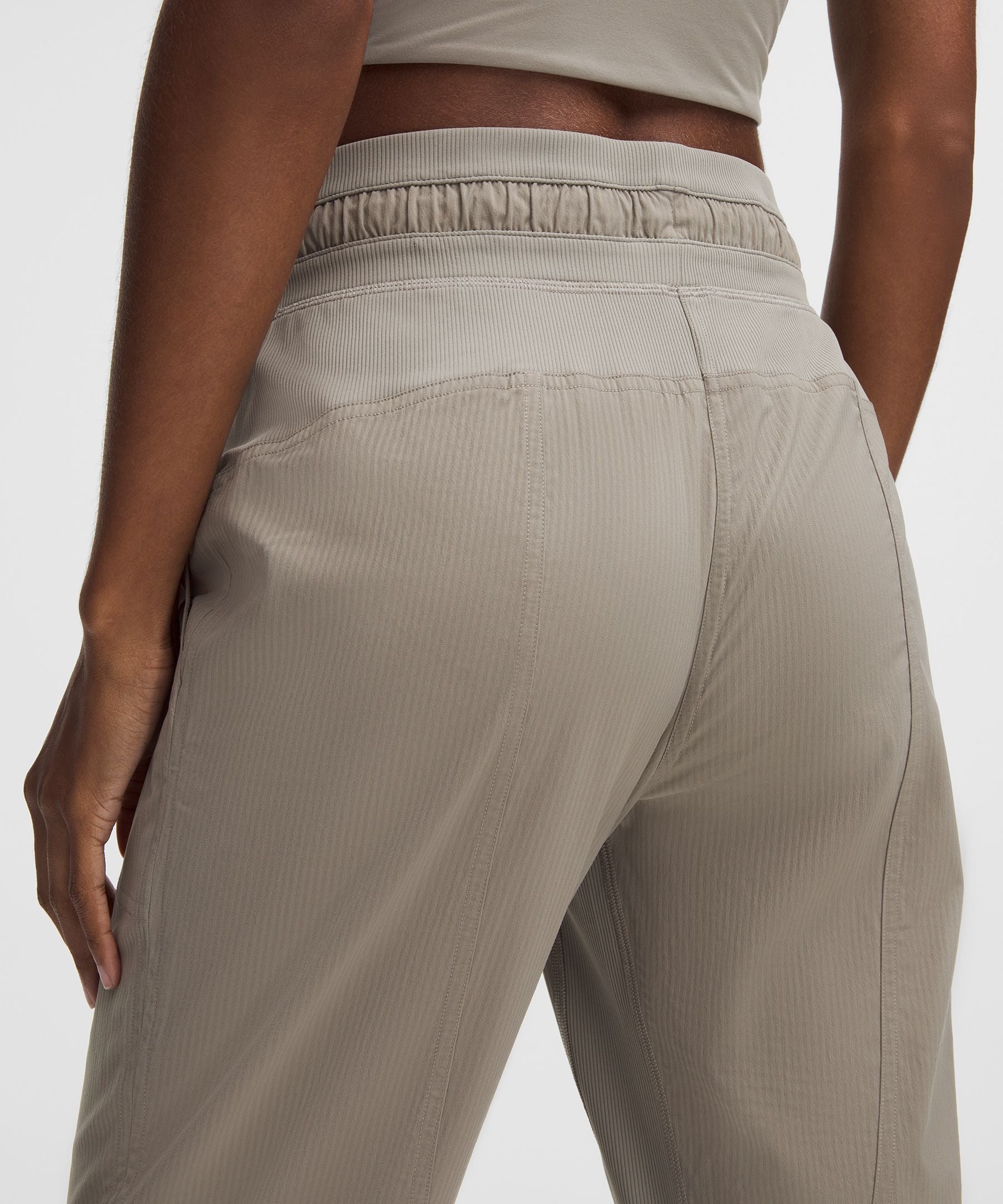Lululemon Dance Studio Mid-Rise Cropped Pant Warm Ash Grey