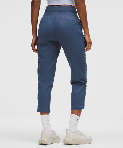 Lululemon Dance Studio Mid-Rise Cropped Pant Blue Twill