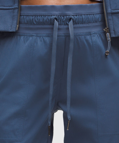 Lululemon Dance Studio Mid-Rise Cropped Pant Blue Twill
