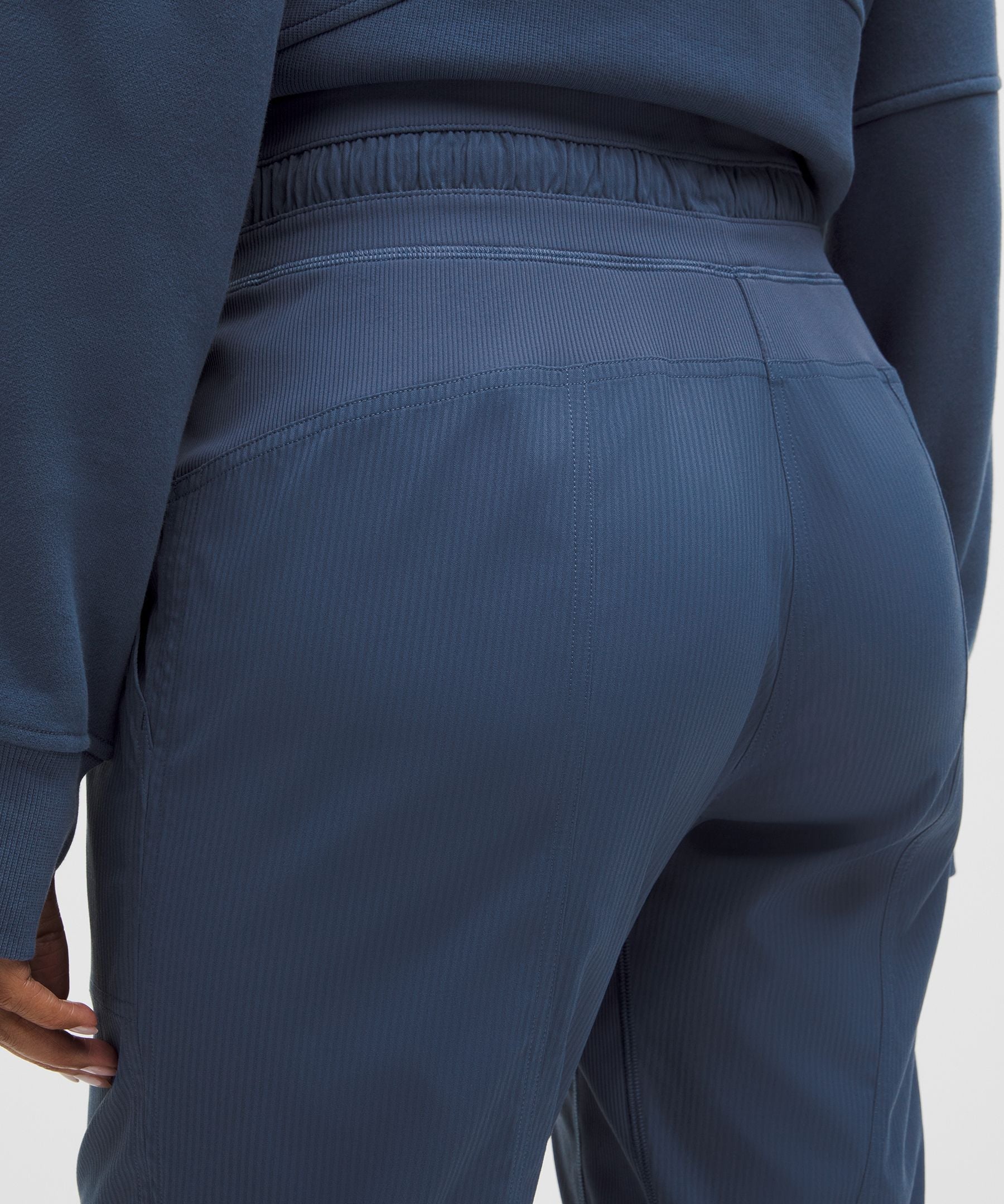 Lululemon Dance Studio Mid-Rise Cropped Pant Blue Twill