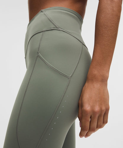 Lululemon Women's Fast and Free High-Rise Crop 23" *5 Pocket