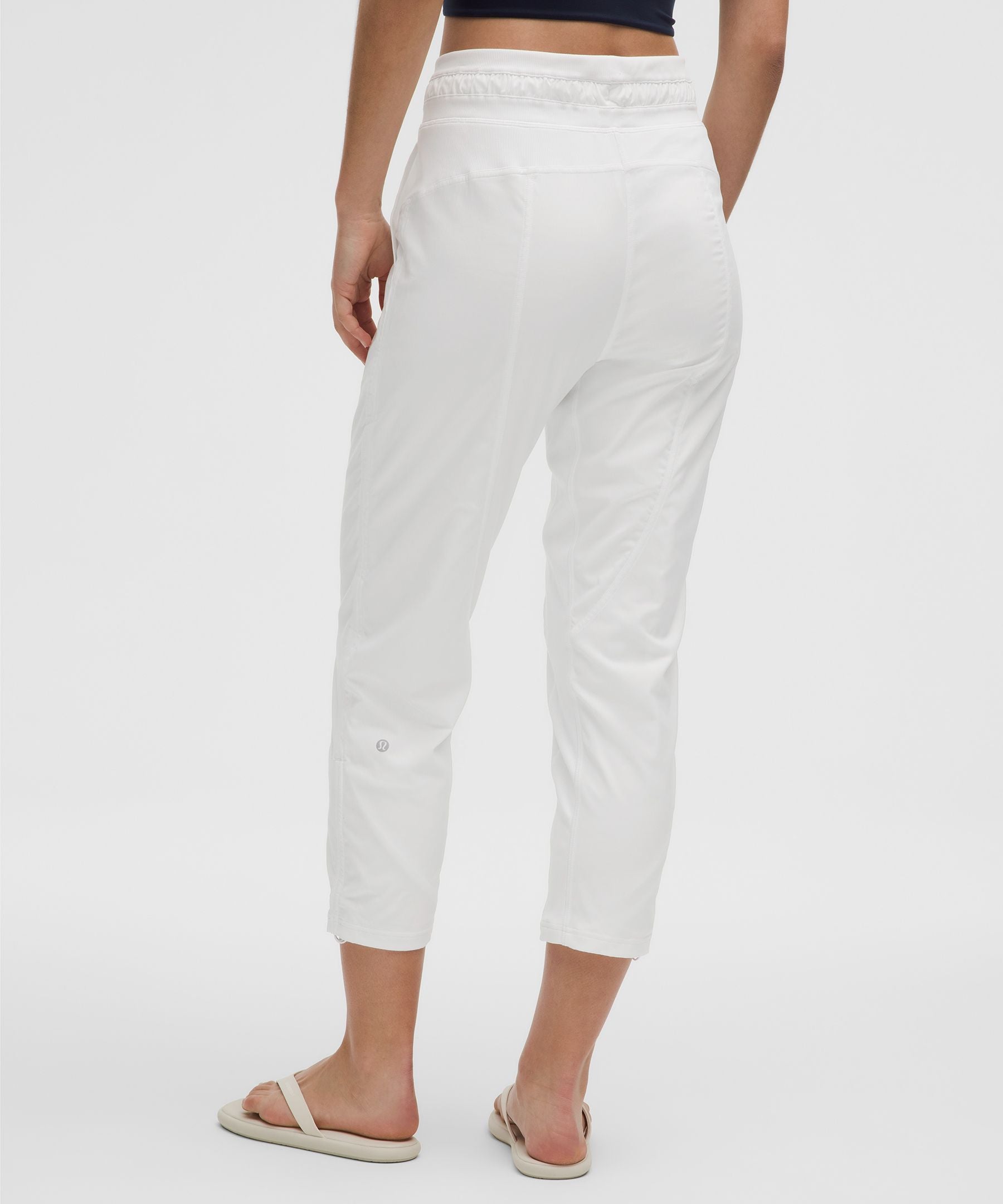 Lululemon Dance Studio Mid-Rise Cropped Pant White