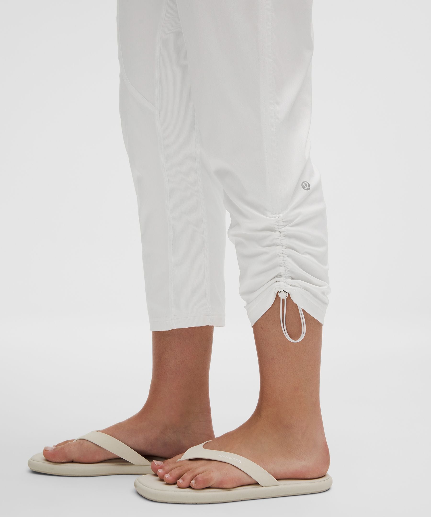 Lululemon Dance Studio Mid-Rise Cropped Pant White
