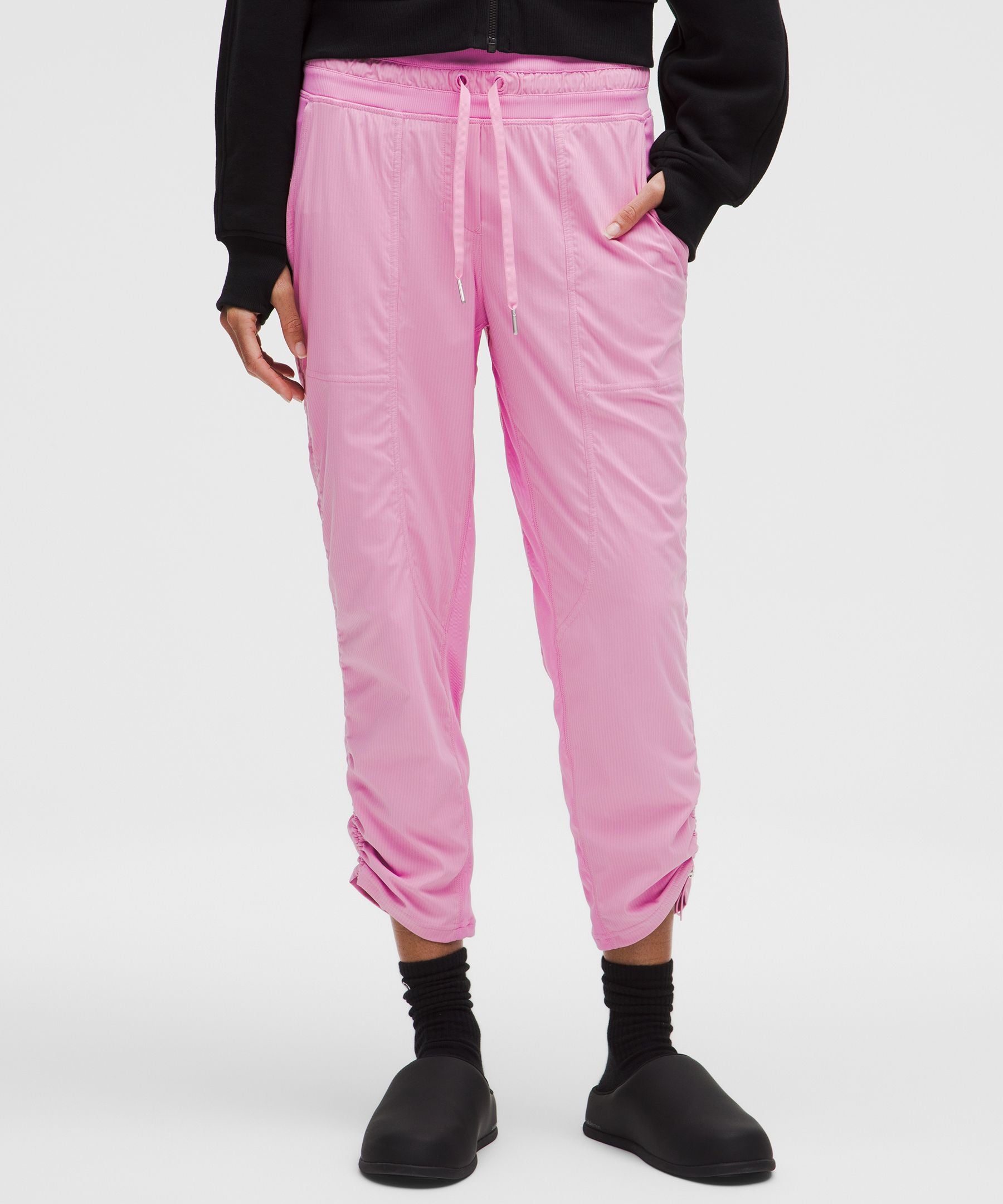 Lululemon Dance Studio Mid-Rise Cropped Pant Pink Frosting