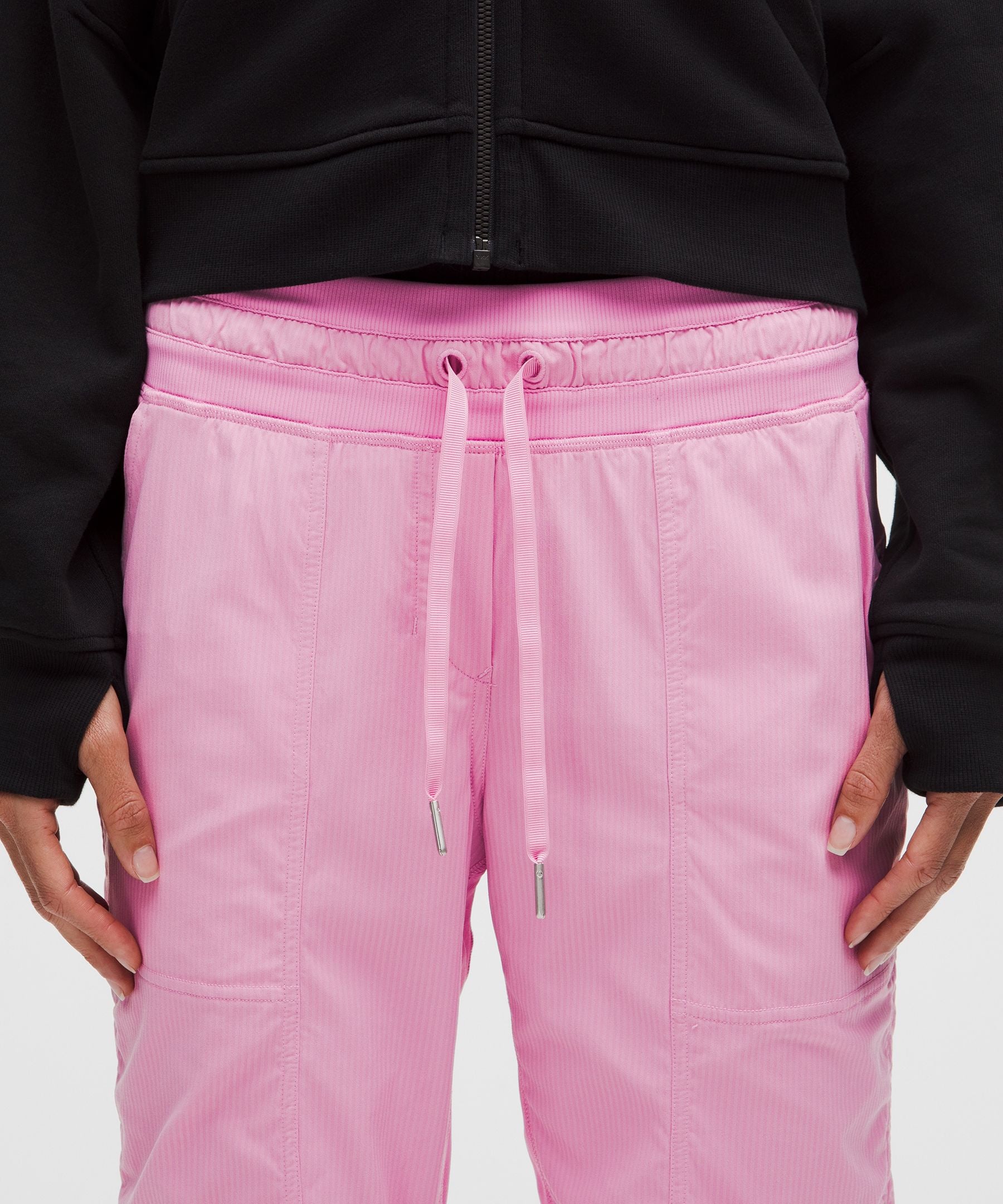 Lululemon Dance Studio Mid-Rise Cropped Pant Pink Frosting