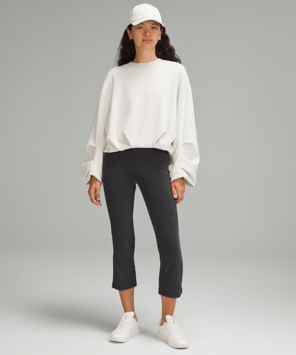 Lululemon Ribbed Softstreme Zip-Leg High-Rise Cropped Pant 25"