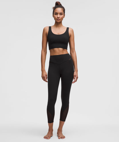 Lululemon Mesh-Panelled Nulu High-Rise Yoga Crops 23"